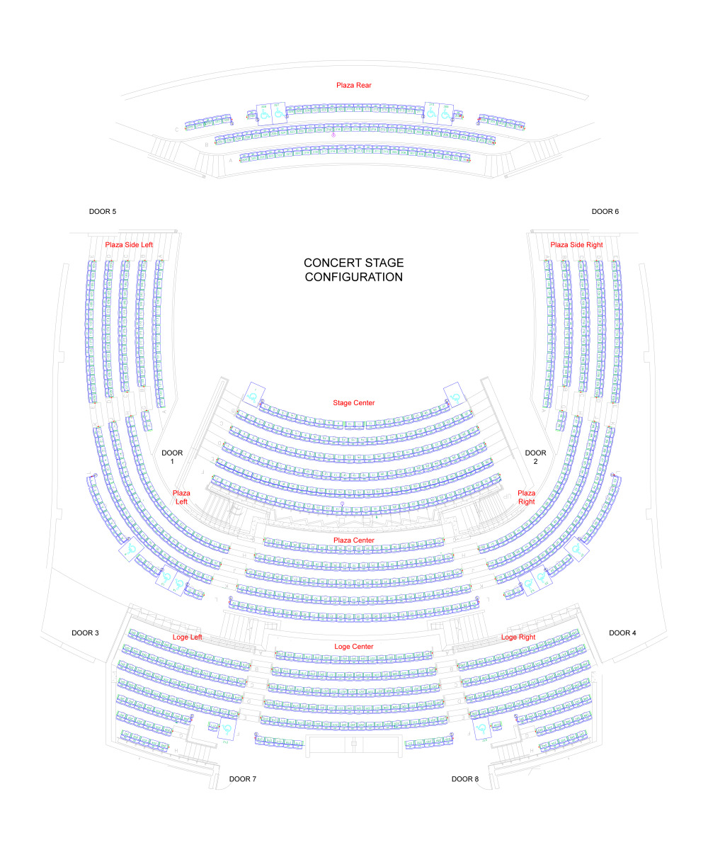 Concert Stage Configuration